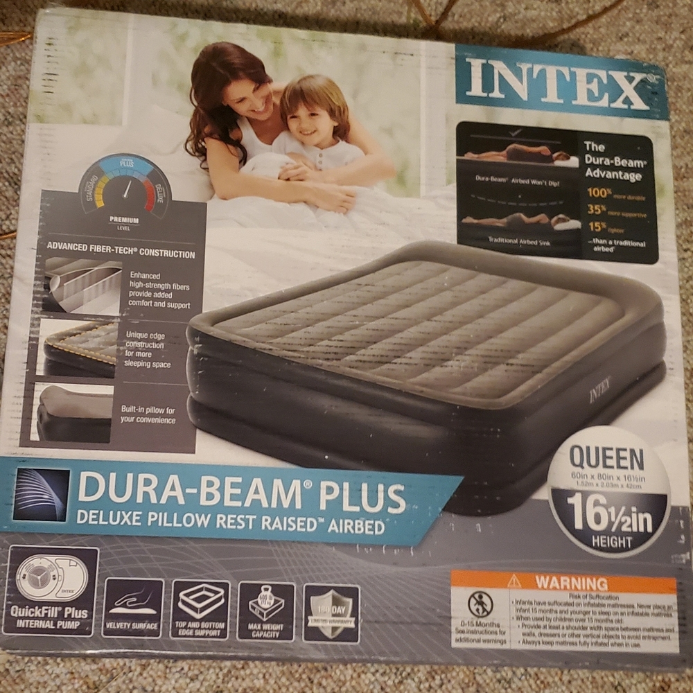 Intex inflatable  Queen mattress